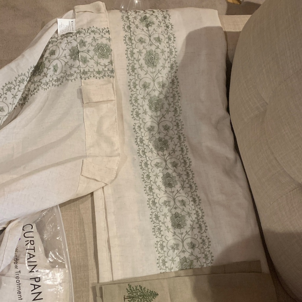 Elegant Cream Curtain Panels